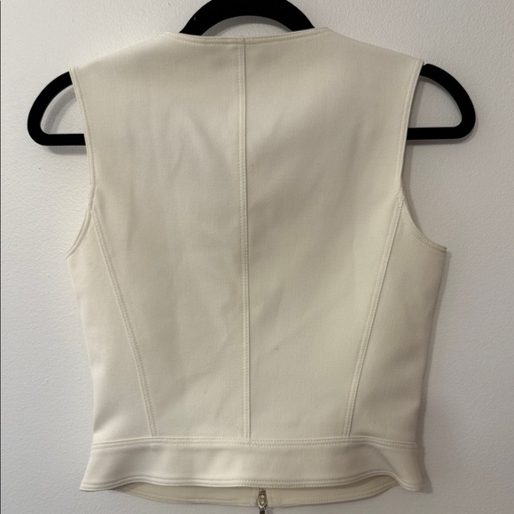 Vertigo Paris Cream Vest with Floral Embroidery - Picture 3 of 3